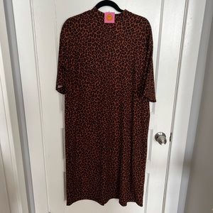 Lala NWT Leopard Dress Size S